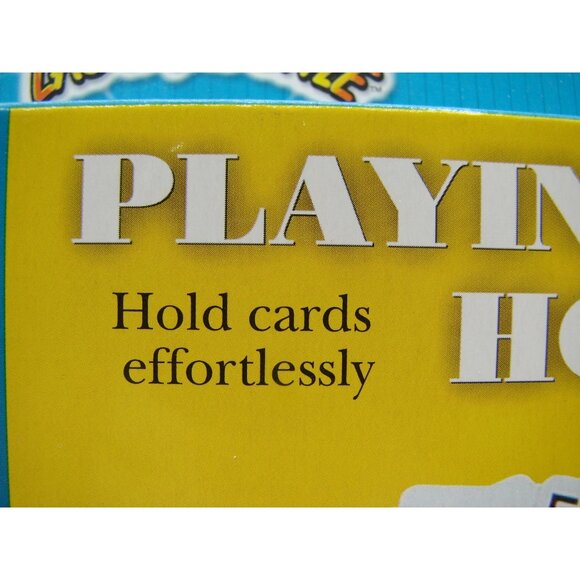 Playing Card Hands-Free Circle Shape Holders Set 3 Orange Red Green in a Box - Picture 6 of 6